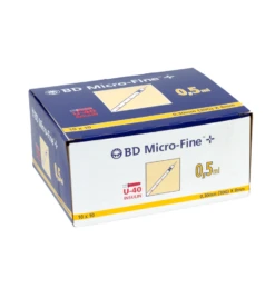 BD Micro-Fine Insulinespuit 0.5ml 0.30mm X 8mm - 100 Stuks