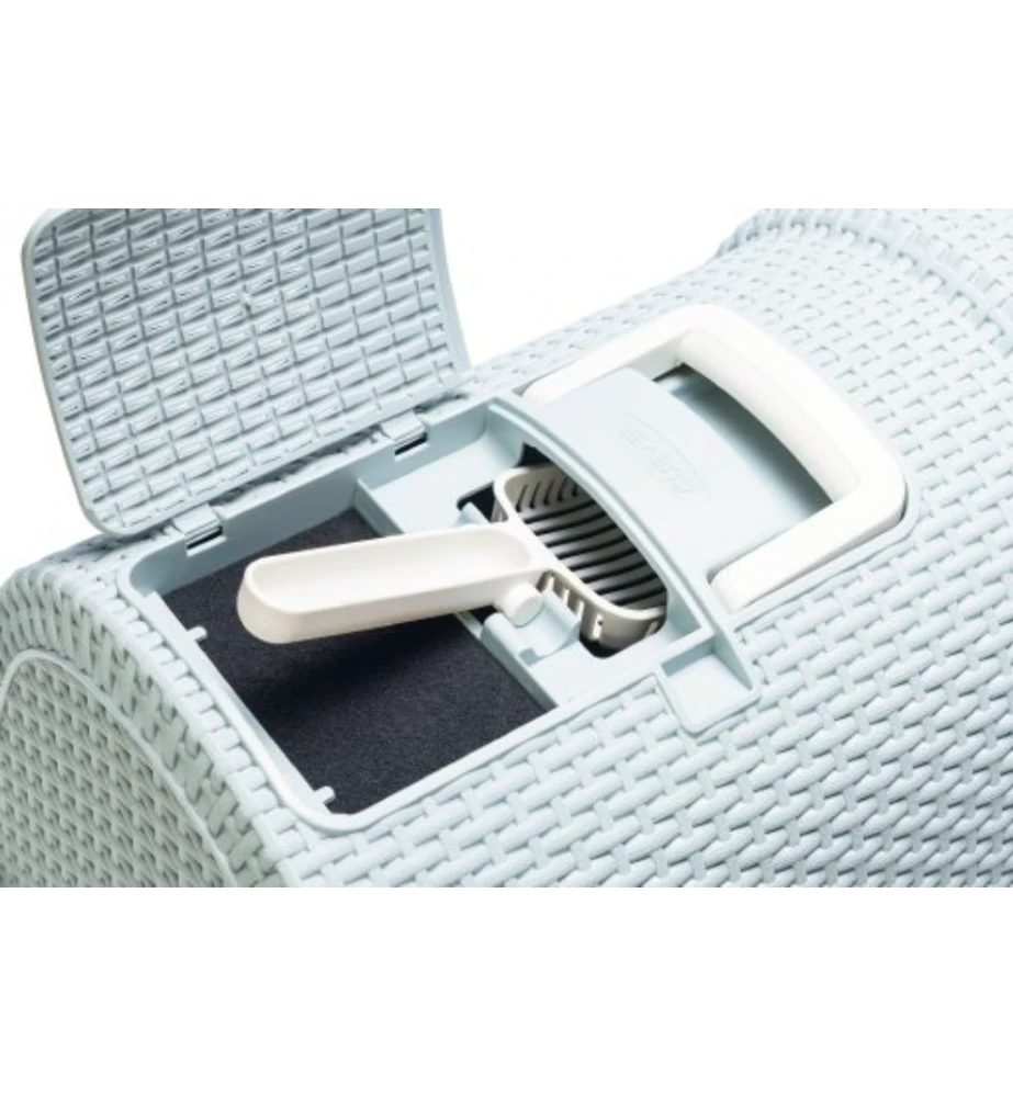 Beeztees Curver Kattenbak Lichtblauw 4 Beeztees Curver Kattenbak Lichtblauw - Afbeelding 4