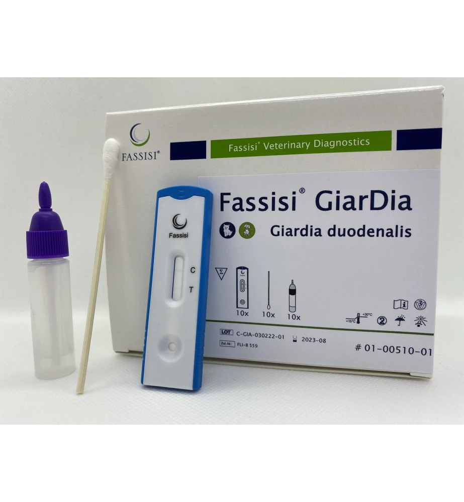 Fassisi Giardia Zelftest Hond & Kat (Ontlasting) 1 Fassisi Giardia Zelftest Hond & Kat (Ontlasting)