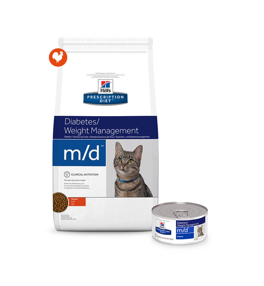 Hill's Prescription Diet M/D Diabetes & Weight Management 5 Hill's Prescription Diet M/D Diabetes & Weight Management - Afbeelding 5