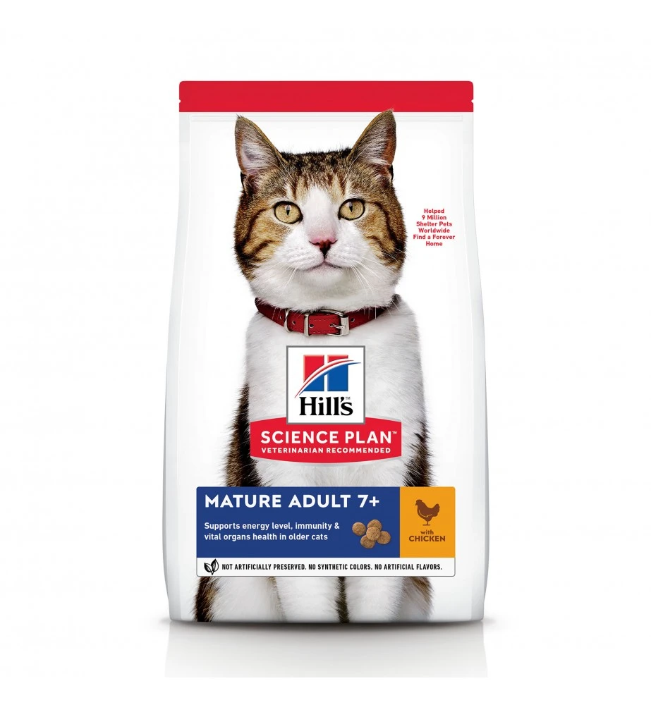 Hill's Science Plan Mature Adult 7+ Met Kip 1 Hill's Science Plan Mature Adult 7+ Met Kip