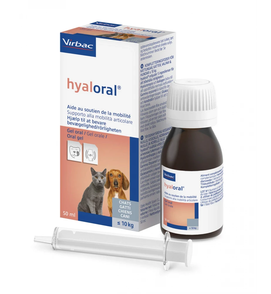 Virbac Hyaloral Orale Gel - 50 Ml 1 Virbac Hyaloral Orale Gel - 50 Ml