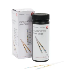 Kruuse VET-10 Urine Test Strips - 100 Strips